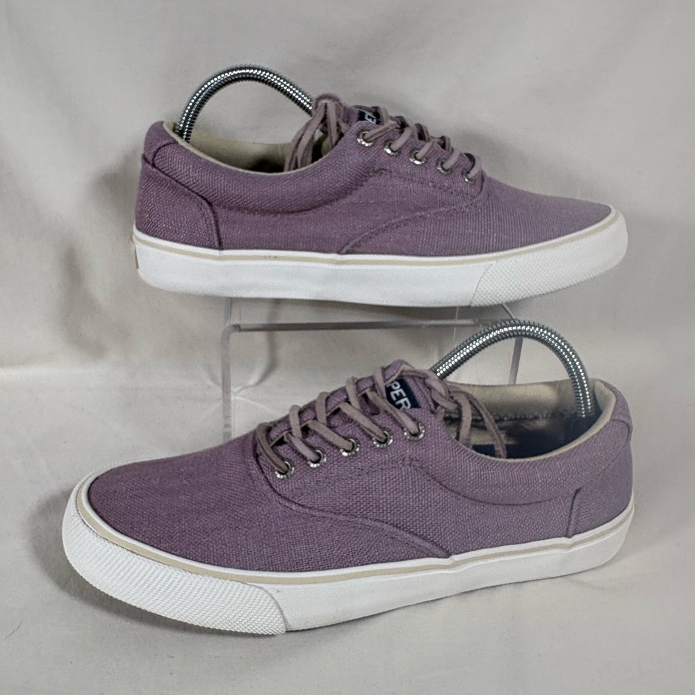 Sperry Men's Top Sider Mauve CVO Lace Up Sneakers Size 8/CM 28 (STS 24711)